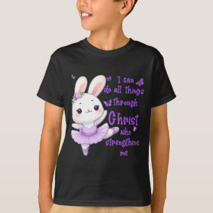 Kinderen Kunnen Alles Door Christus Ballerina T-shirt