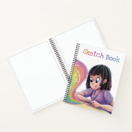Kinderen Kunst Schetsboek | Ben Je Verveeld? Notitieboek