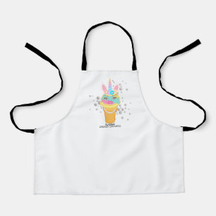 kinderen kunst schort met Eugenie Unicorn! 