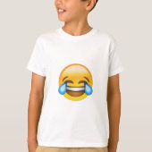 Kinderen lachen uit Loud Emoji T-shirt (Voorkant)
