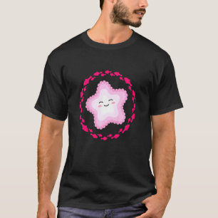 Kinderen lachende zeester in vissenkring t-shirt