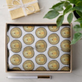 Kinderen Leeuw Jungle patroon Tissuepapier (Geschenk)