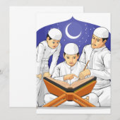 Kinderen leren Al-Quran lezen met hun ouders (Voorkant / Achterkant)