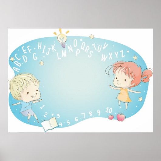 Kinderen Leren Poster (Voorkant)