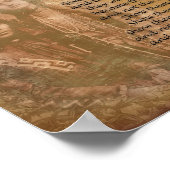 Kinderen leren wat ze leven Native american coup Poster (Hoek)