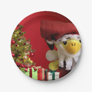 Kinderen Leuk Kerstmis Papieren Bord