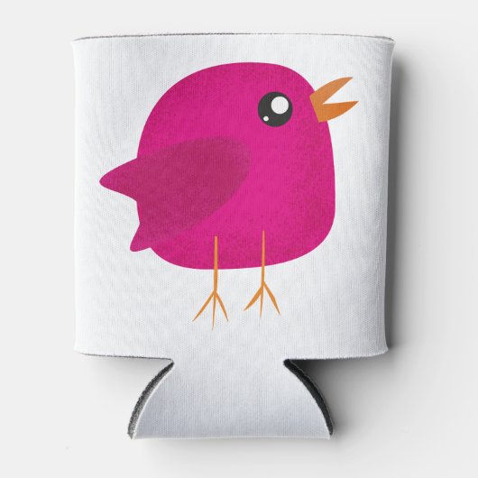Kinderen leuk vogeltje blikjeskoeler (Voorkant)