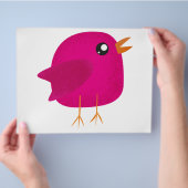 Kinderen leuk vogeltje flyer (Hand)