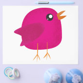 Kinderen leuk vogeltje flyer (Enkel)