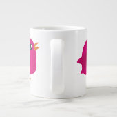 Kinderen leuk vogeltje grote koffiekop (Achterkant)