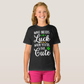 Kinderen leuke St.Patrick's Dag T-shirt (Voorkant volledig)