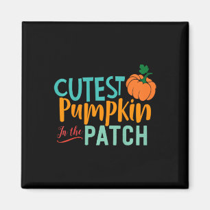 Kinderen leukste pompoen in de patch leuk herfst s magneet