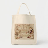  kinderen lezen tote bag (Voorkant)