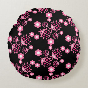 Kinderen lieveheersbeestje Coccinellidae Rond Kussen