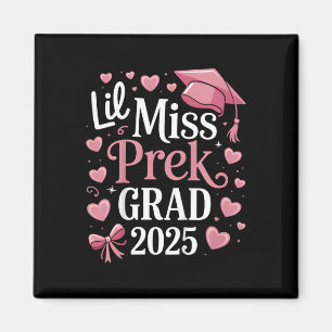Kinderen Little Miss Pre-k Grad 2024 is not presen Magneet