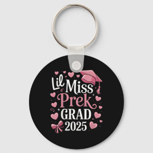 Kinderen Little Miss Pre-k Grad 2025 Preschool Mei Sleutelhanger