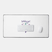 Kinderen Little Miss Threenager Drie 3e Verjaardag Bureaumat (Keyboard & Muis)