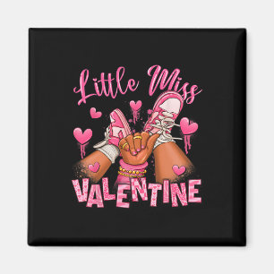 Kinderen Little Miss Valentine Afro-sneakers Valen Magneet