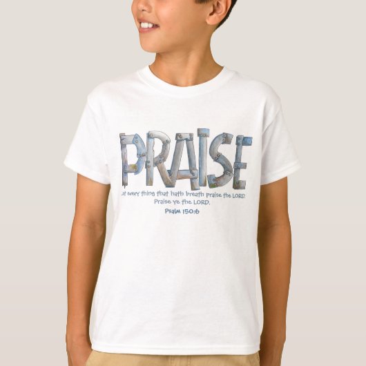 Kinderen lof t-shirt (Voorkant)