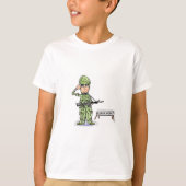 KINDEREN LONG SLEEVE T-SHIRT - OPLOSMIDDEL OP CONT (Voorkant)