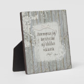 Kinderen lopen in waarheid - 3 John 1:4 Fotoplaat (Voorkant)