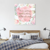 Kinderen lopen in waarheid canvas afdruk (Insitu (Slaapkamer))