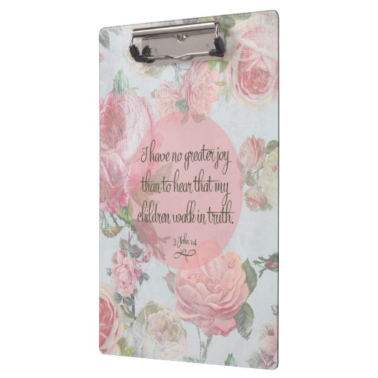 Kinderen lopen in waarheid klembord (Links)