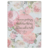 Kinderen lopen in waarheid klembord (Achterkant)