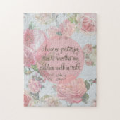 Kinderen lopen in waarheid legpuzzel (Verticaal)