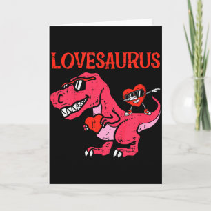 Kinderen Lovesaurus Dino Trex Dab Hart Peuter Jong Kaart