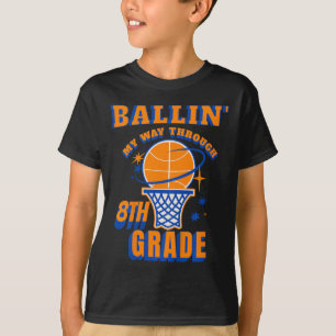 Kinderen Lullen Hun Weg Door De 8e Klas Schets Spo T-shirt