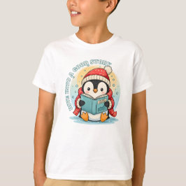 Kinderen Magisch Voorleesavontuur Pinguïn Katoen T T-shirt