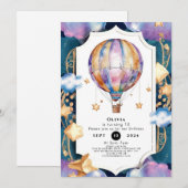 Kinderen Magische Hete Luchtballon Verjaardag Kaart (Voorkant / Achterkant)