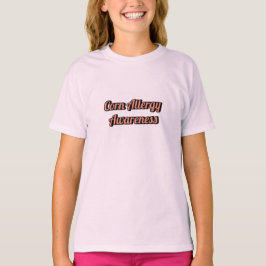 Kinderen Maïs Allergie Bewustzijn T-shirt