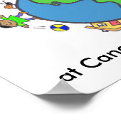 Kinderen maken de wereld persoonlijk en vera Tremb Poster (Hoek)