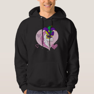 Kinderen Mardi Gras Eenhoorn Schattige Narren Carn Hoodie