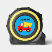 Kinderen meetlint met leuke dump truck tekening rolmaat (Voorkant)