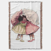  kinderen  meisjes Afghaans Deken (Voorkant Verticaal)