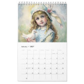 Kinderen Meisjes Paasduif 2025 Kalender (Jan 2027)