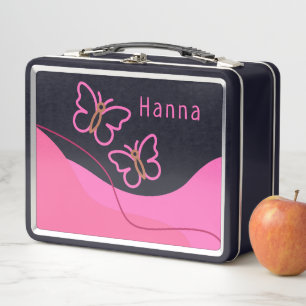 Kinderen Meisjes Schattig Roze Vlinders Modern Sch