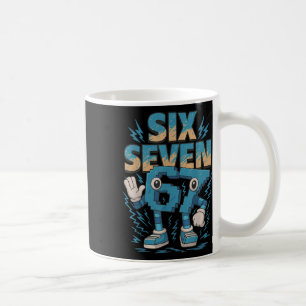 Kinderen Meme 67 Zes Zeven 6 7 Italiaans Brainrot Koffiemok