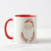 Kinderen Merry Mist Watercolor Kerstman Mok | Joll (Links)