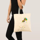 Kinderen met autisme zijn mijn wereld BCBA RBT ABA Tote Bag (Voorkant (product))