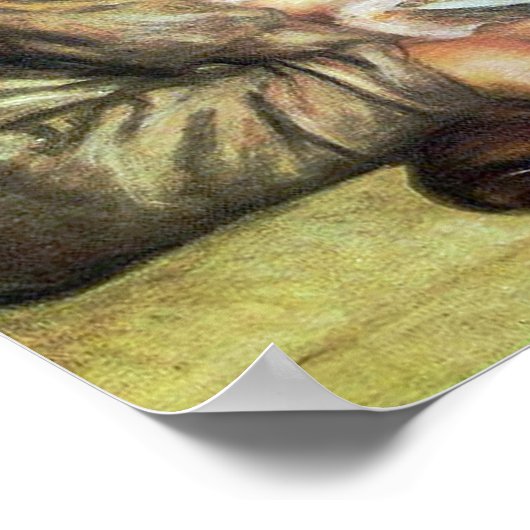 Kinderen met Books Renoir Print (Hoek)