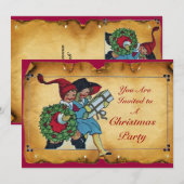 KINDEREN MET CHRISTMASGIFTEN - KAART (Voorkant / Achterkant)