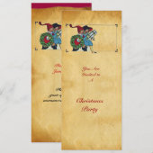 KINDEREN MET CHRISTMASGIFTEN - KAART (Voorkant / Achterkant)