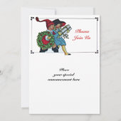 KINDEREN MET CHRISTMASGIFTEN KAART (Achterkant)