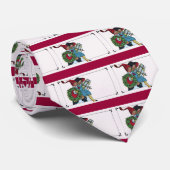 KINDEREN MET CHRISTMASGIFTEN STROPDAS (Opgerold)