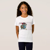 KINDEREN MET CHRISTMASGIFTEN T-SHIRT (Voorkant volledig)