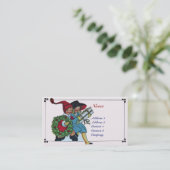 KINDEREN MET CHRISTMASGIFTEN VISITEKAARTJE (Staand voorkant)